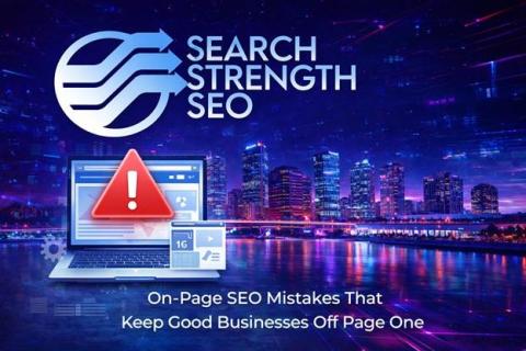 On-Page SEO Mistakes That Keep Good Businesses Off Page One